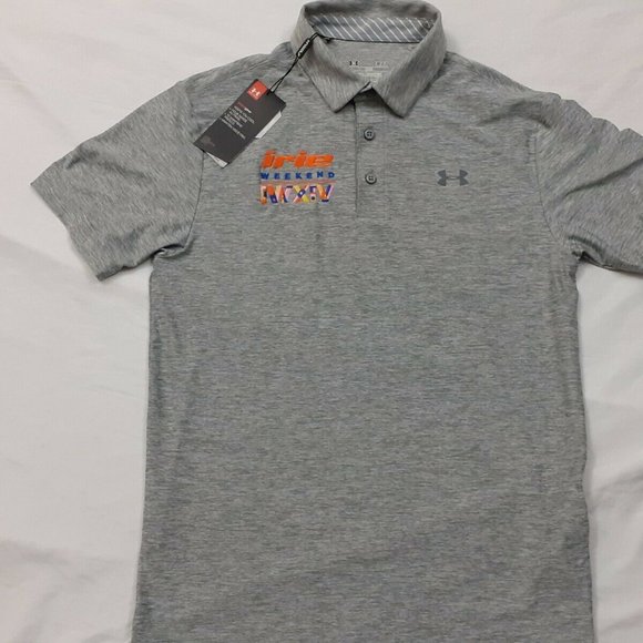 NWT Under Armour Polo Shirt Short Sleeve Dj Irie - Picture 1 of 4